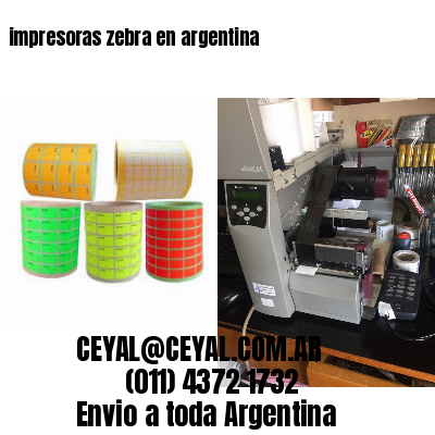 impresoras zebra en argentina