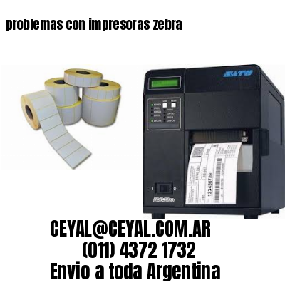 problemas con impresoras zebra