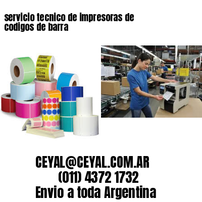 servicio tecnico de impresoras de codigos de barra