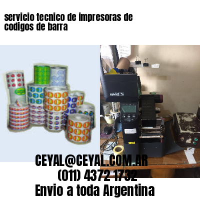 servicio tecnico de impresoras de codigos de barra