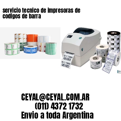 servicio tecnico de impresoras de codigos de barra