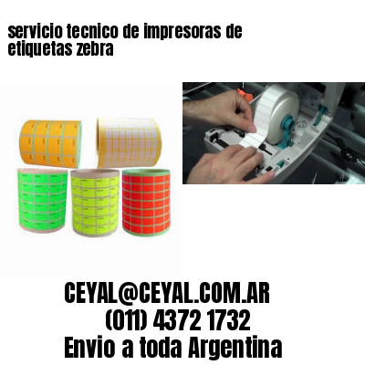 servicio tecnico de impresoras de etiquetas zebra