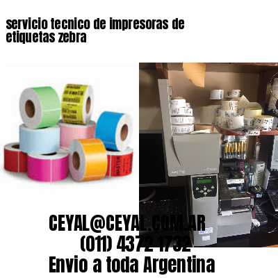servicio tecnico de impresoras de etiquetas zebra