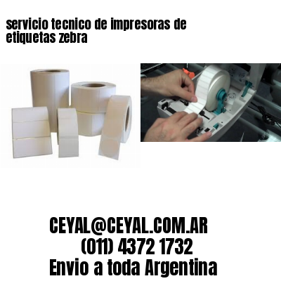 servicio tecnico de impresoras de etiquetas zebra