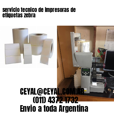 servicio tecnico de impresoras de etiquetas zebra