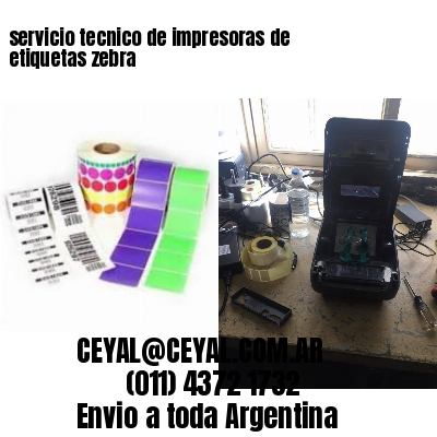servicio tecnico de impresoras de etiquetas zebra