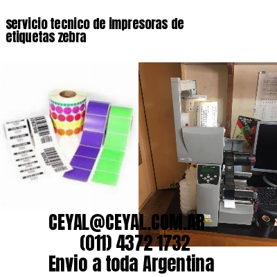 servicio tecnico de impresoras de etiquetas zebra