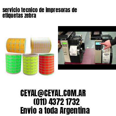 servicio tecnico de impresoras de etiquetas zebra