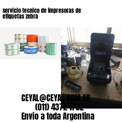 servicio tecnico de impresoras de etiquetas zebra