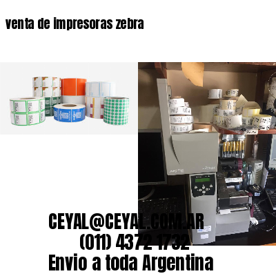 venta de impresoras zebra