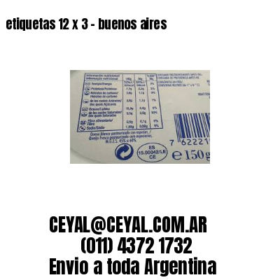 etiquetas 12 x 3 – buenos aires