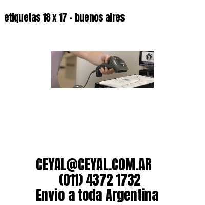 etiquetas 18 x 17 – buenos aires