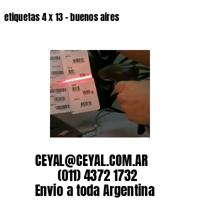 etiquetas 4 x 13 – buenos aires