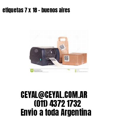 etiquetas 7 x 18 – buenos aires