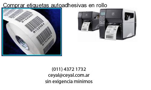 Comprar etiquetas autoadhesivas en rollo