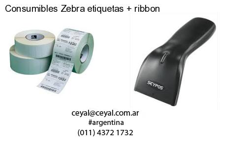 Consumibles Zebra etiquetas   ribbon