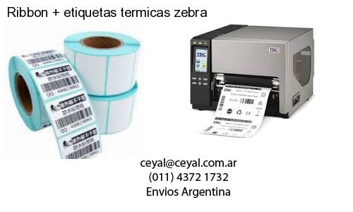 Ribbon   etiquetas termicas zebra