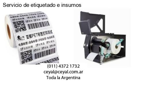 38 X 20 Termicas  x 1000 etiquetas – Argentina
