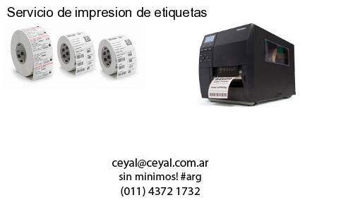 55 x 44 Termicas  x 1000 etiquetas – Argentina