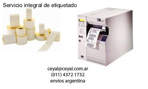 Servicio integral de etiquetado