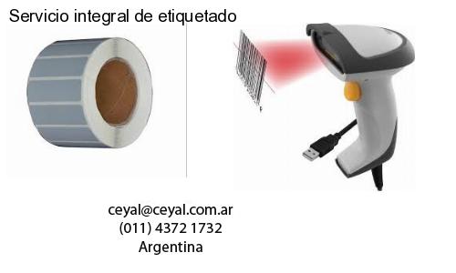 Servicio integral de etiquetado