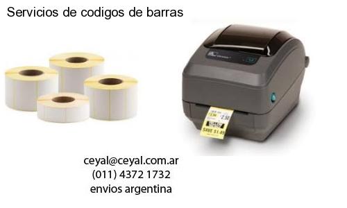 Servicios de codigos de barras