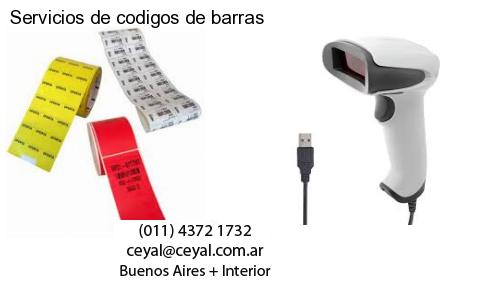 Servicios de codigos de barras