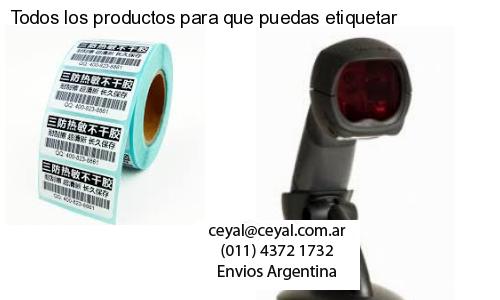 Todos los productos para que puedas etiquetar