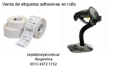 Venta de etiquetas adhesivas en rollo