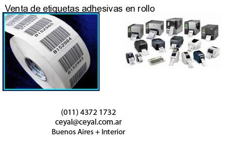 Venta de etiquetas adhesivas en rollo