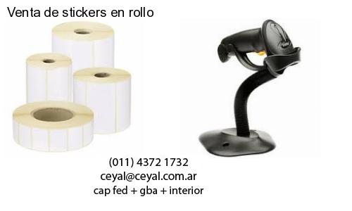 Venta de stickers en rollo