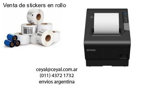 Venta de stickers en rollo
