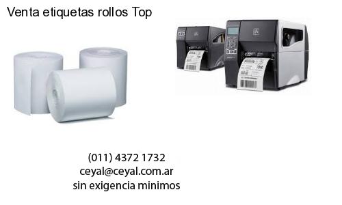 Venta etiquetas rollos Top