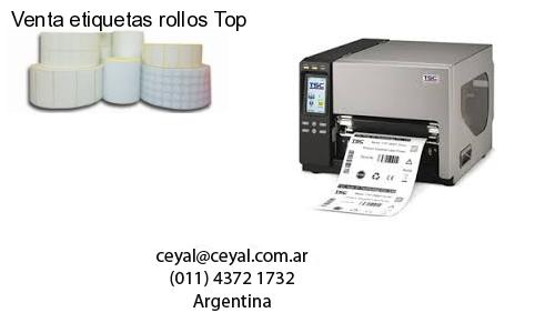 Venta etiquetas rollos Top