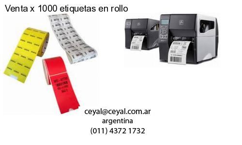 etiquetas en rollo 2 x 11