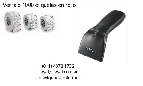 etiquetas en rollo 13 x 6