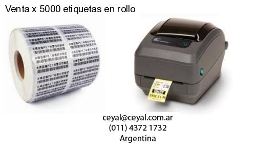 38 X 20 OPP  x 1000 etiquetas – Argentina