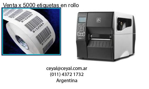 etiquetas en rollo 7 x 11