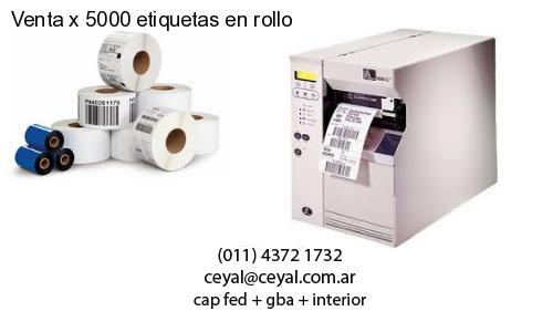 etiquetas en rollo 11 x 7