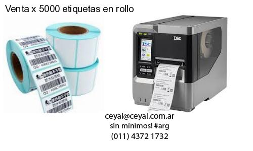 etiquetas en rollo 15 x 7