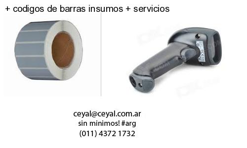   codigos de barras insumos   servicios