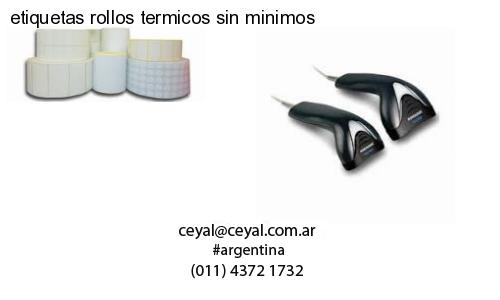 etiquetas en rollo 12 x 13