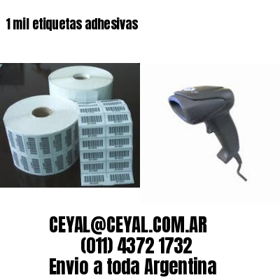 1 mil etiquetas adhesivas