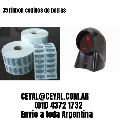 35 ribbon codigos de barras