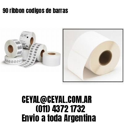 90 ribbon codigos de barras