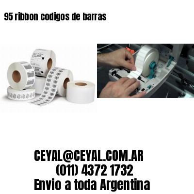 95 ribbon codigos de barras