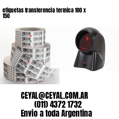 etiquetas transferencia termica 100 x 150