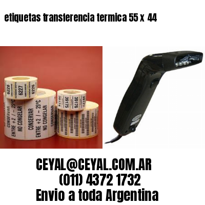 etiquetas transferencia termica 55 x 44