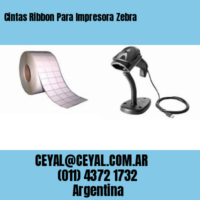 Cintas Ribbon Para Impresora Zebra