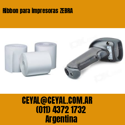 Ribbon para impresoras ZEBRA